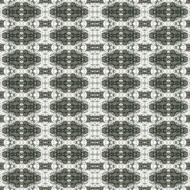 Kusursuz kaleydoskop deseni. Soyut etnik köken. Kusursuz bir doku. Yaratıcı bir geçmiş. Çizimler