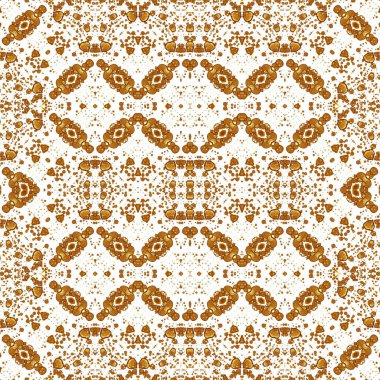 Kusursuz kaleydoskop deseni. Soyut etnik köken. Kusursuz bir doku. Yaratıcı bir geçmiş. Çizimler