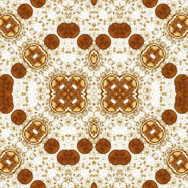 Kusursuz kaleydoskop deseni. Soyut etnik köken. Kusursuz bir doku. Yaratıcı bir geçmiş. Çizimler