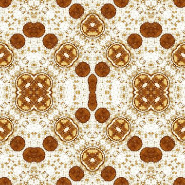 Kusursuz kaleydoskop deseni. Soyut etnik köken. Kusursuz bir doku. Yaratıcı bir geçmiş. Çizimler