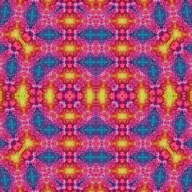 Kusursuz kaleydoskop deseni. Soyut etnik köken. Kusursuz bir doku. Yaratıcı bir geçmiş. Çizimler