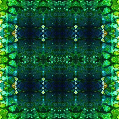 Kusursuz kaleydoskop deseni. Soyut etnik köken. Kusursuz bir doku. Yaratıcı bir geçmiş. Çizimler