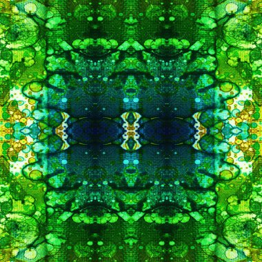 Kusursuz kaleydoskop deseni. Soyut etnik köken. Kusursuz bir doku. Yaratıcı bir geçmiş. Çizimler