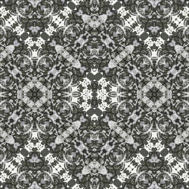 Kusursuz kaleydoskop deseni. Soyut etnik köken. Kusursuz bir doku. Yaratıcı bir geçmiş. Çizimler