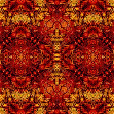 Kusursuz kaleydoskop deseni. Soyut etnik köken. Kusursuz bir doku. Yaratıcı bir geçmiş. Çizimler