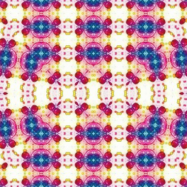 Kusursuz kaleydoskop deseni. Soyut etnik köken. Kusursuz bir doku. Yaratıcı bir geçmiş. Çizimler