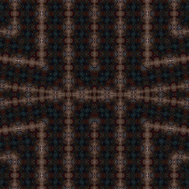 Kusursuz kaleydoskop deseni. Soyut etnik köken. Kusursuz bir doku. Yaratıcı bir geçmiş. Çizimler