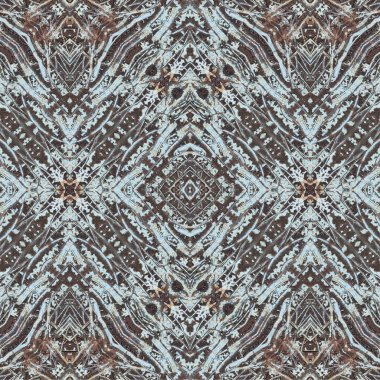 Kusursuz kaleydoskop deseni. Soyut etnik köken. Kusursuz bir doku. Yaratıcı bir geçmiş. Çizimler