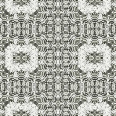 Kusursuz kaleydoskop deseni. Soyut etnik köken. Kusursuz bir doku. Yaratıcı bir geçmiş. Çizimler