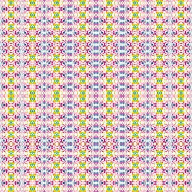 Kusursuz kaleydoskop deseni. Soyut etnik köken. Kusursuz bir doku. Yaratıcı bir geçmiş. Çizimler