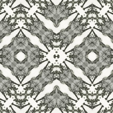 Kusursuz kaleydoskop deseni. Soyut etnik köken. Kusursuz bir doku. Yaratıcı bir geçmiş. Çizimler
