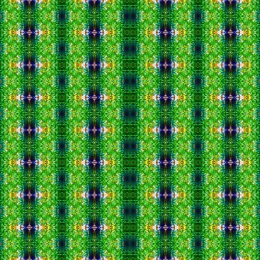 Kusursuz kaleydoskop deseni. Soyut etnik köken. Kusursuz bir doku. Yaratıcı bir geçmiş. Çizimler