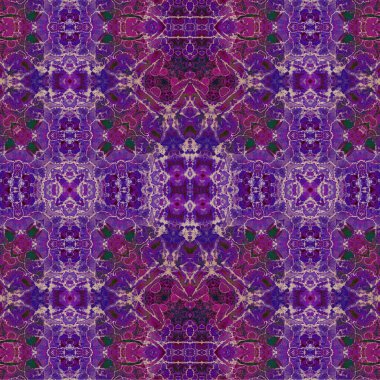 Kusursuz kaleydoskop deseni. Soyut etnik köken. Kusursuz bir doku. Yaratıcı bir geçmiş. Çizimler