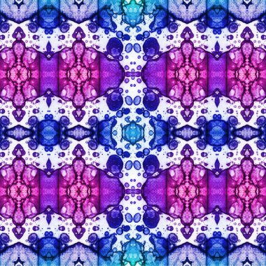 Kusursuz kaleydoskop deseni. Soyut etnik köken. Kusursuz bir doku. Yaratıcı bir geçmiş. Çizimler