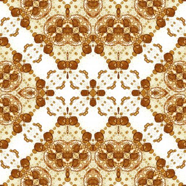 Kusursuz kaleydoskop deseni. Soyut etnik köken. Kusursuz bir doku. Yaratıcı bir geçmiş. Çizimler