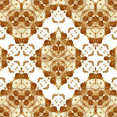 Kusursuz kaleydoskop deseni. Soyut etnik köken. Kusursuz bir doku. Yaratıcı bir geçmiş. Çizimler