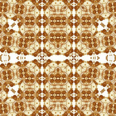 Kusursuz kaleydoskop deseni. Soyut etnik köken. Kusursuz bir doku. Yaratıcı bir geçmiş. Çizimler