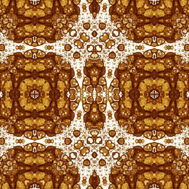 Kusursuz kaleydoskop deseni. Soyut etnik köken. Kusursuz bir doku. Yaratıcı bir geçmiş. Çizimler