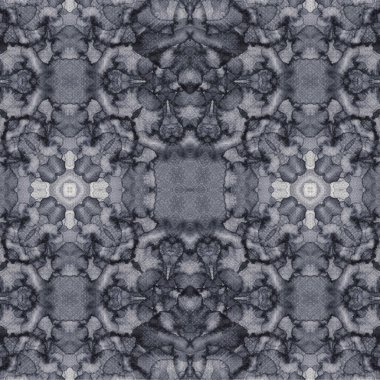 Kusursuz kaleydoskop deseni. Soyut etnik köken. Kusursuz bir doku. Yaratıcı bir geçmiş. Çizimler