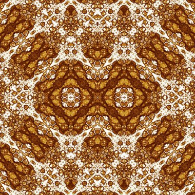 Kusursuz kaleydoskop deseni. Soyut etnik köken. Kusursuz bir doku. Yaratıcı bir geçmiş. Çizimler