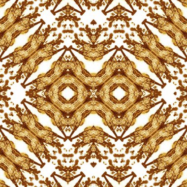 Kusursuz kaleydoskop deseni. Soyut etnik köken. Kusursuz bir doku. Yaratıcı bir geçmiş. Çizimler