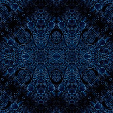 Kusursuz kaleydoskop deseni. Soyut etnik köken. Kusursuz bir doku. Yaratıcı bir geçmiş. Çizimler