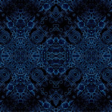 Kusursuz kaleydoskop deseni. Soyut etnik köken. Kusursuz bir doku. Yaratıcı bir geçmiş. Çizimler