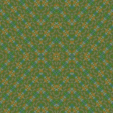 Kusursuz kaleydoskop deseni. Soyut etnik köken. Kusursuz bir doku. Yaratıcı bir geçmiş. Çizimler