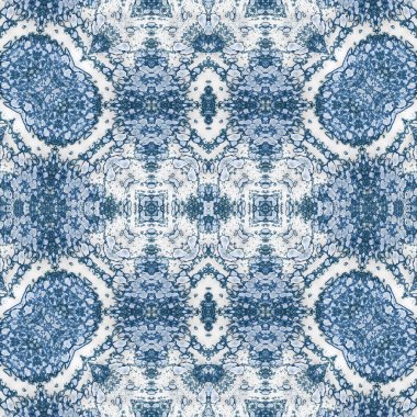 Kusursuz kaleydoskop deseni. Soyut etnik köken. Kusursuz bir doku. Yaratıcı bir geçmiş. Çizimler