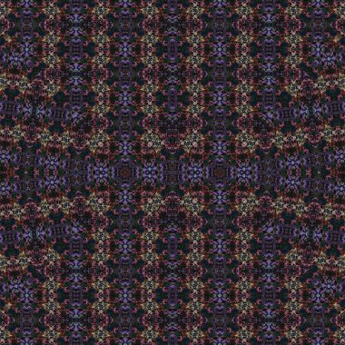 Kusursuz kaleydoskop deseni. Soyut etnik köken. Kusursuz bir doku. Yaratıcı bir geçmiş. Çizimler