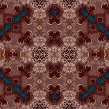 Kusursuz kaleydoskop deseni. Soyut etnik köken. Kusursuz bir doku. Yaratıcı bir geçmiş. Çizimler