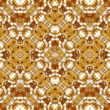 Kusursuz kaleydoskop deseni. Soyut etnik köken. Kusursuz bir doku. Yaratıcı bir geçmiş. Çizimler