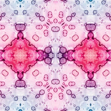 Kusursuz kaleydoskop deseni. Soyut etnik köken. Kusursuz bir doku. Yaratıcı bir geçmiş. Çizimler