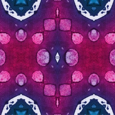 Kusursuz kaleydoskop deseni. Soyut etnik köken. Kusursuz bir doku. Yaratıcı bir geçmiş. Çizimler