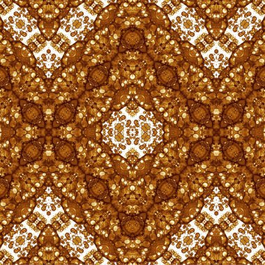 Kusursuz kaleydoskop deseni. Soyut etnik köken. Kusursuz bir doku. Yaratıcı bir geçmiş. Çizimler