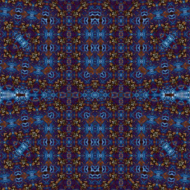 Kusursuz kaleydoskop deseni. Soyut etnik köken. Kusursuz bir doku. Yaratıcı bir geçmiş. Çizimler