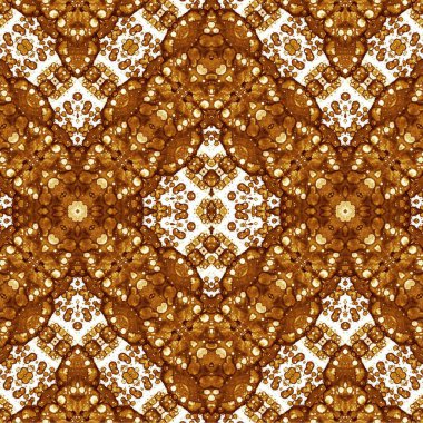 Kusursuz kaleydoskop deseni. Soyut etnik köken. Kusursuz bir doku. Yaratıcı bir geçmiş. Çizimler
