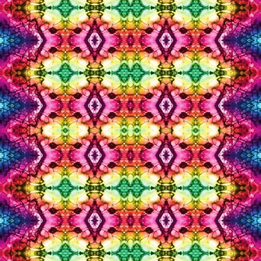 Kusursuz kaleydoskop deseni. Soyut etnik köken. Kusursuz bir doku. Yaratıcı bir geçmiş. Çizimler