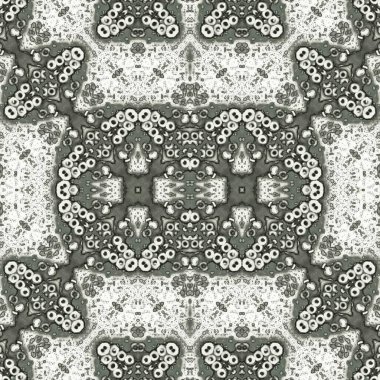 Kusursuz kaleydoskop deseni. Soyut etnik köken. Kusursuz bir doku. Yaratıcı bir geçmiş. Çizimler