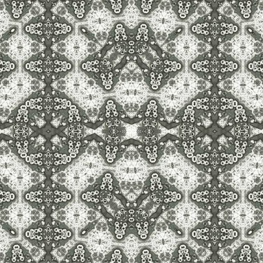 Kusursuz kaleydoskop deseni. Soyut etnik köken. Kusursuz bir doku. Yaratıcı bir geçmiş. Çizimler