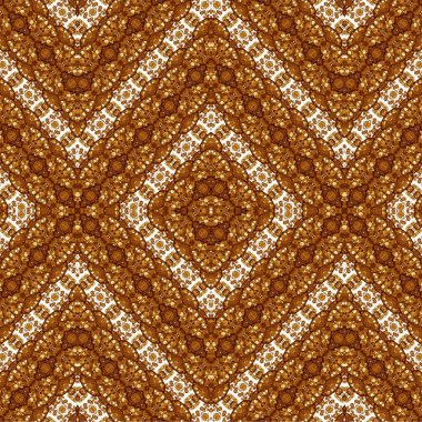 Kusursuz kaleydoskop deseni. Soyut etnik köken. Kusursuz bir doku. Yaratıcı bir geçmiş. Çizimler