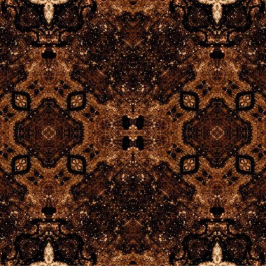 Kusursuz kaleydoskop deseni. Soyut etnik köken. Kusursuz bir doku. Yaratıcı bir geçmiş. Çizimler