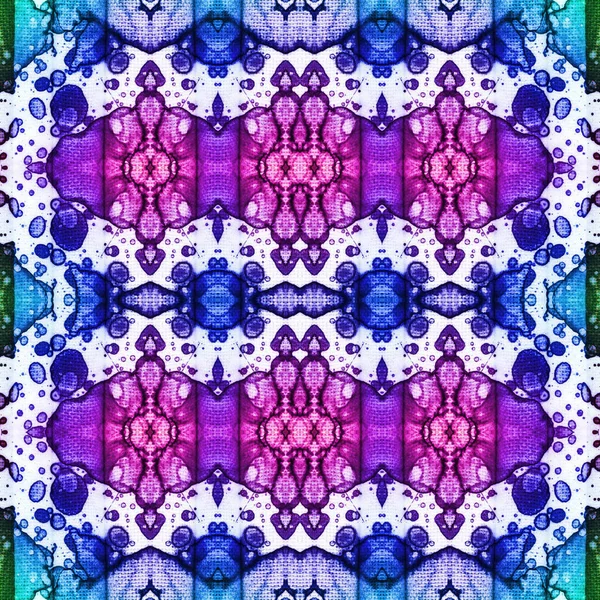 Kusursuz kaleydoskop deseni. Soyut etnik köken. Kusursuz bir doku. Yaratıcı bir geçmiş. Çizimler