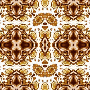 Kusursuz kaleydoskop deseni. Soyut etnik köken. Kusursuz bir doku. Yaratıcı bir geçmiş. Çizimler