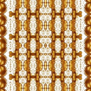 Kusursuz kaleydoskop deseni. Soyut etnik köken. Kusursuz bir doku. Yaratıcı bir geçmiş. Çizimler