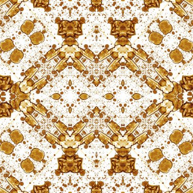 Kusursuz kaleydoskop deseni. Soyut etnik köken. Kusursuz bir doku. Yaratıcı bir geçmiş. Çizimler