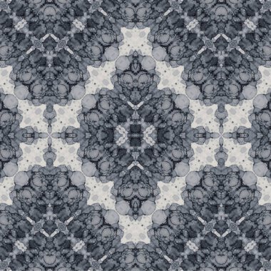 Kusursuz kaleydoskop deseni. Soyut etnik köken. Kusursuz bir doku. Yaratıcı bir geçmiş. Çizimler