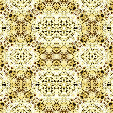 Kusursuz kaleydoskop deseni. Soyut etnik köken. Kusursuz bir doku. Yaratıcı bir geçmiş. Çizimler