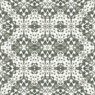 Kusursuz kaleydoskop deseni. Soyut etnik köken. Kusursuz bir doku. Yaratıcı bir geçmiş. Çizimler