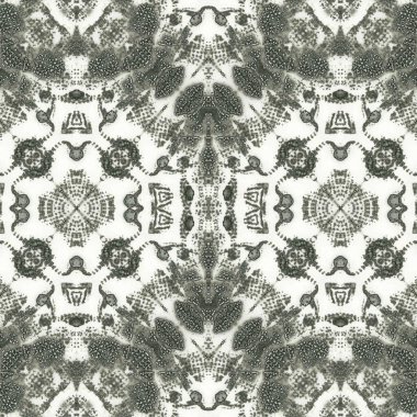 Kusursuz kaleydoskop deseni. Soyut etnik köken. Kusursuz bir doku. Yaratıcı bir geçmiş. Çizimler